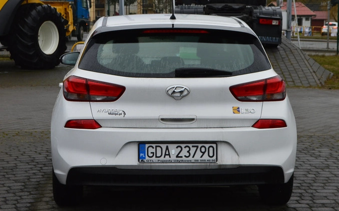 Hyundai I30 cena 21500 przebieg: 346926, rok produkcji 2017 z Grajewo małe 92